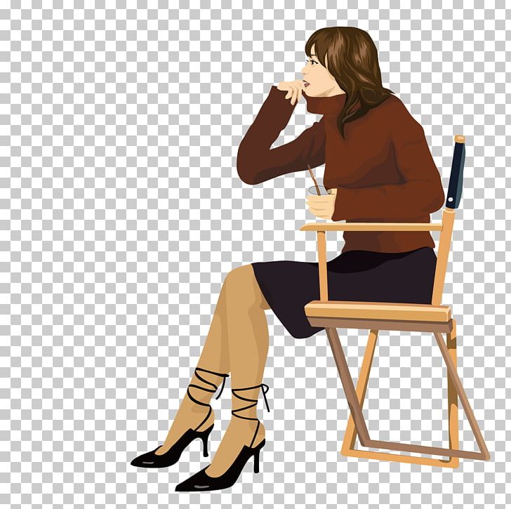 Chair Woman PNG, Clipart, Arm, Beautiful Christmas, Business Woman, Chairs, Chair Vector Free PNG Download
