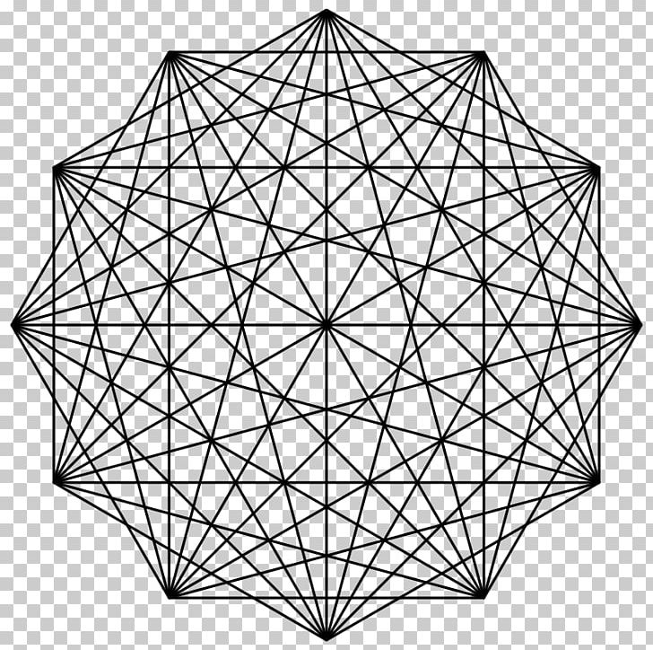Complete Graph Graph Theory Vertex Simplex PNG, Clipart, Angle, Area, Black And White, Circle, Complete Graph Free PNG Download