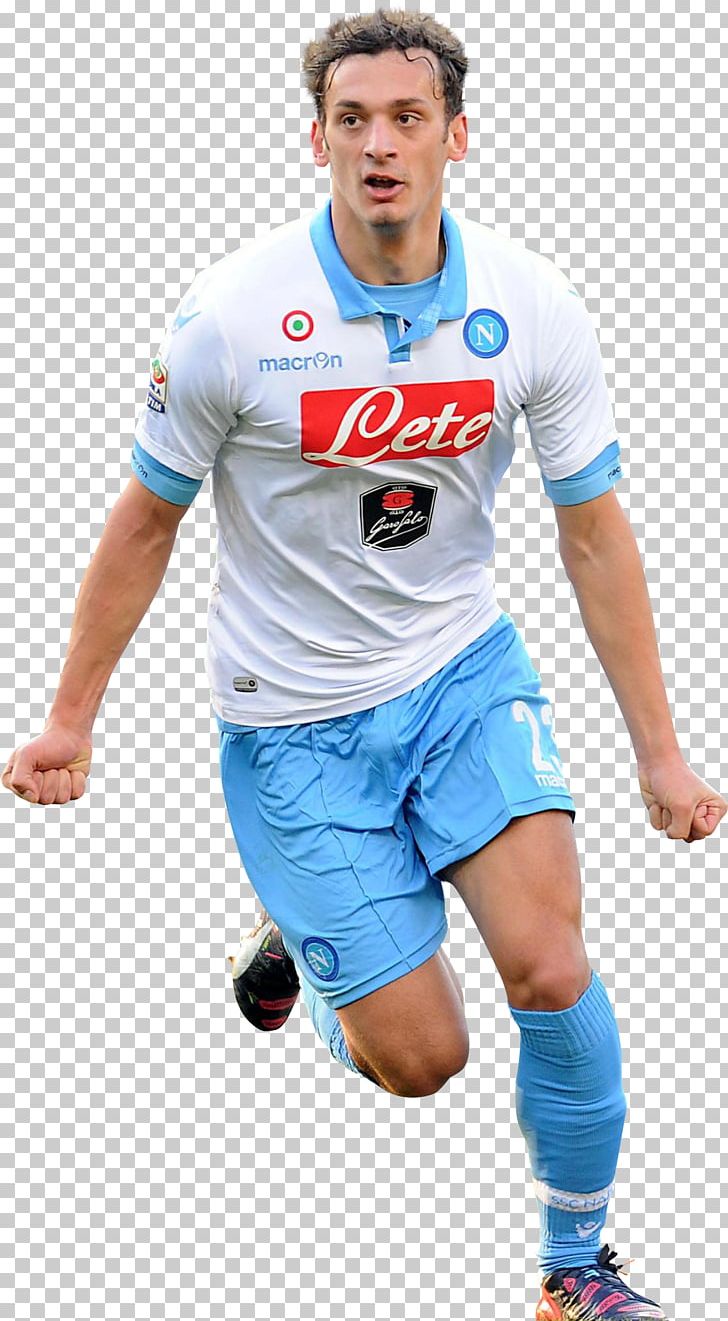 T-shirt S.S.C. Napoli Team Sport Kappa PNG, Clipart, Ball, Blue, Clothing, Football Player, Jersey Free PNG Download