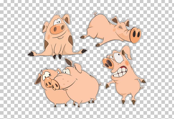 Pig Cartoon Drawing PNG, Clipart, Animal Figure, Animals, Carnivoran, Cartoon, Cattle Like Mammal Free PNG Download