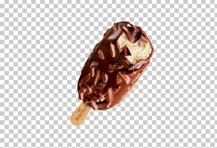 Chocolate Ice Cream Magnum Praline White Chocolate PNG, Clipart, Almond, Chocolate, Chocolate Ice Cream, Dairy Product, Dessert Free PNG Download