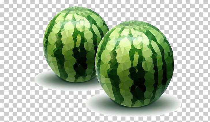 Watermelon Honeydew Fruit Food PNG, Clipart, Food, Fruit, Fruit Nut, Gradient, Low Polygon Free PNG Download