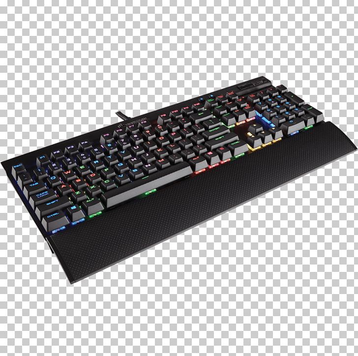 Computer Keyboard Corsair Gaming K70 LUX RGB USB Corsair K70 RGB MK.2 Cherry MX Red Mechanical Gaming Keyboard With RGB LED Backlit CH-9109010-NA PNG, Clipart, Cherry, Cherry Mx, Computer Keyboard, Corsair, Corsair Components Free PNG Download