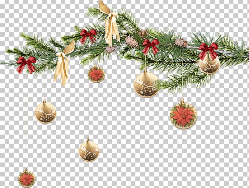 Christmas Ornaments Christmas Decoration Christmas PNG, Clipart, American Larch, Branch, Christmas, Christmas Decoration, Christmas Eve Free PNG Download
