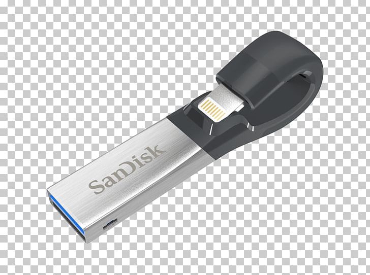 Lightning USB Flash Drives SanDisk IXpand USB 3.0 PNG, Clipart, Data Storage Device, External Storage, Flash Memory, Hardware, Ipad Free PNG Download