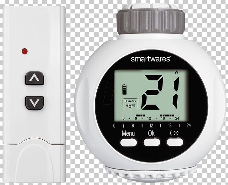 Thermostatic Radiator Valve Wireless PNG, Clipart, Central Heating, Control Valves, Danfoss, Electronics, Funk Free PNG Download