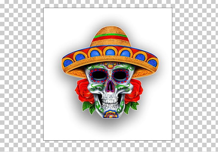 Calavera Skull Sombrero T-shirt Jersey PNG, Clipart, Bone, Calavera, Clothing, Day Of The Dead, Decal Free PNG Download