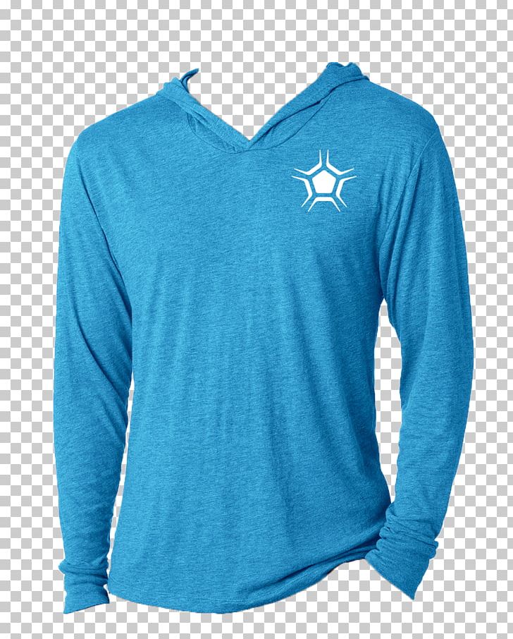 Sleeve Hoodie T-shirt Sweatshirt PNG, Clipart, Active Shirt, Aqua, Azure, Blue, Clothing Free PNG Download