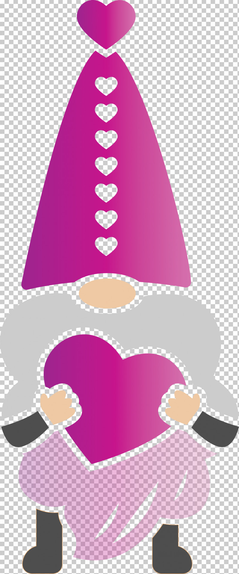 Gnome Loving Red Heart PNG, Clipart, Cone, Frozen Dessert, Gnome, Loving, Pink Free PNG Download