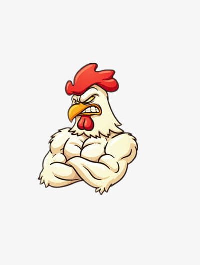 Chicken Muscle PNG, Clipart, Animal, Backgrounds, Cartoon, Characters, Chicken Clipart Free PNG Download