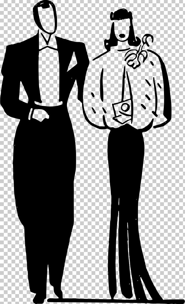 Couples Fashion Dress PNG, Clipart, Artwork, Black, Black And White, Blog, Clip Art Couples Free PNG Download