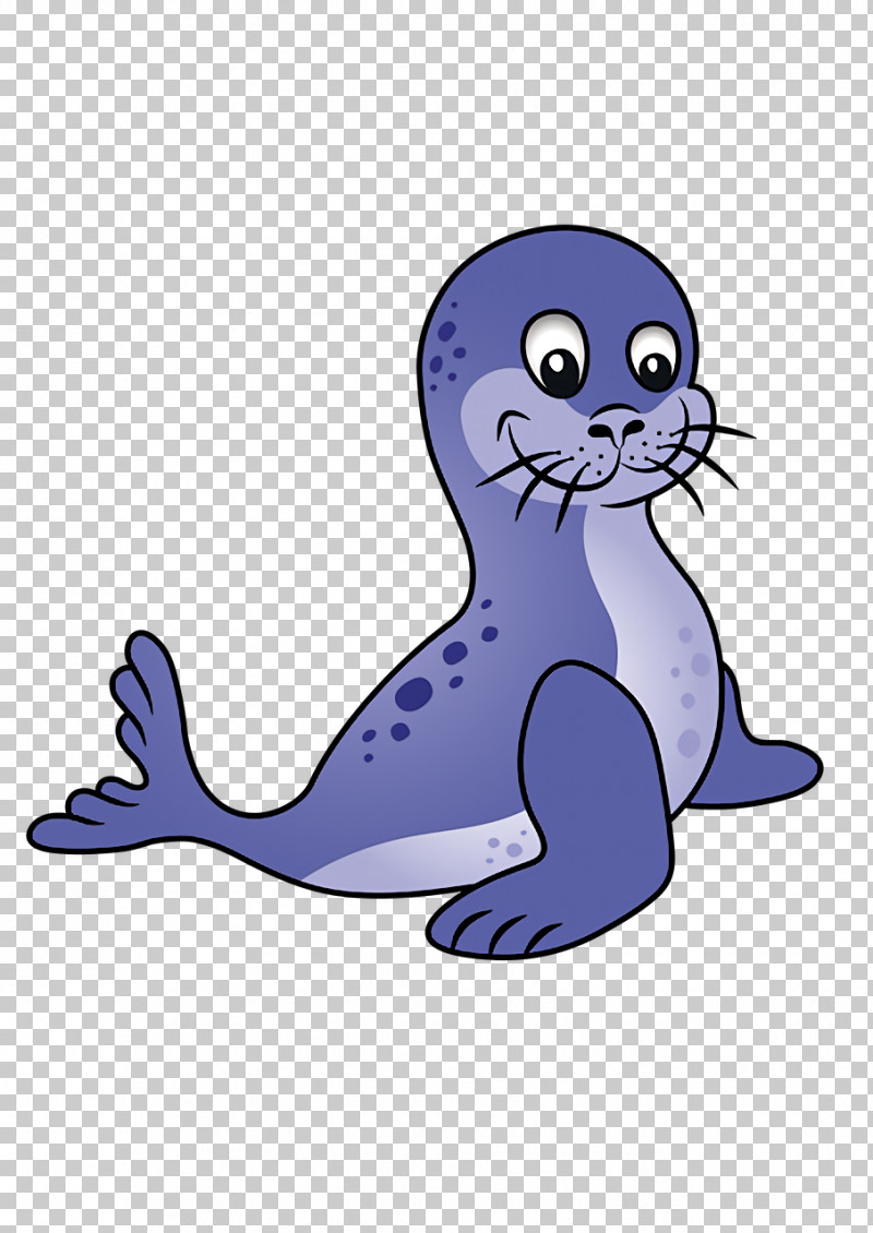Sea Lions Dolphin Cetaceans Seals Cobalt Blue PNG, Clipart, Cartoon, Cetaceans, Cobalt Blue, Dolphin, Purple Free PNG Download