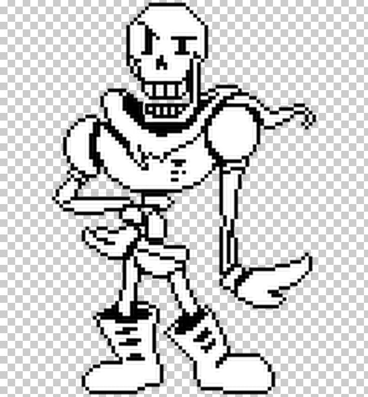 Undertale Paper Papyrus Sprite PNG, Clipart, Area, Art, Black, Black And White, Coloring Book Free PNG Download