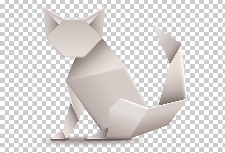 Cat Paper Origami Illustration PNG, Clipart, Angle, Animal, Animals, Carnivoran, Cat Like Mammal Free PNG Download
