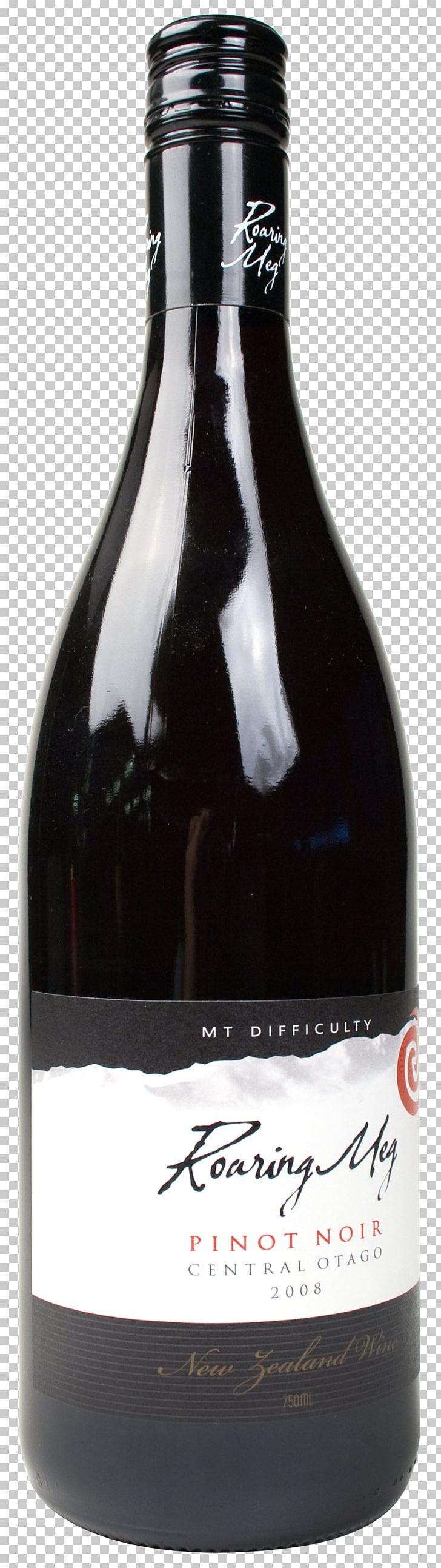 Liqueur Mount Difficulty Mt. Roaring Meg Pinot Noir 2013 Red Wine From New Zealand Dessert Wine PNG, Clipart, Alcoholic Beverage, Bottle, Central Otago, Dessert Wine, Distilled Beverage Free PNG Download
