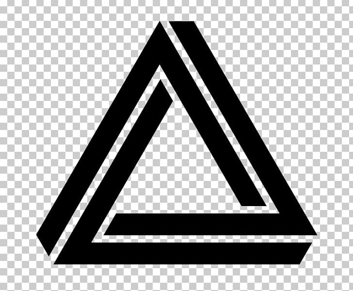 Penrose Triangle Penrose Stairs Penrose Tiling Geometry PNG, Clipart, Angle, Area, Art, Black, Black And White Free PNG Download