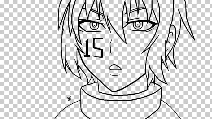 Eye Line Art Human Hair Color Cheek Hair Coloring PNG, Clipart, Anime, Arm, Black, Black And White, Cartoon Free PNG Download