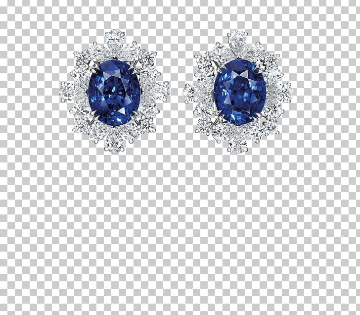 Sapphire Earring Body Jewellery Diamond PNG, Clipart, Blue, Body Jewellery, Body Jewelry, Cobalt Blue, Diamond Free PNG Download