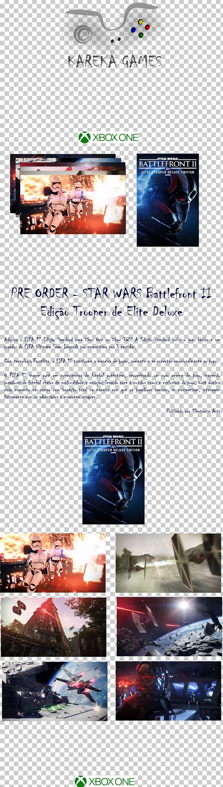 Star Wars Battlefront II PlayStation 4 Advertising PNG, Clipart, Advertising, Art, Brand, Brochure, Media Free PNG Download