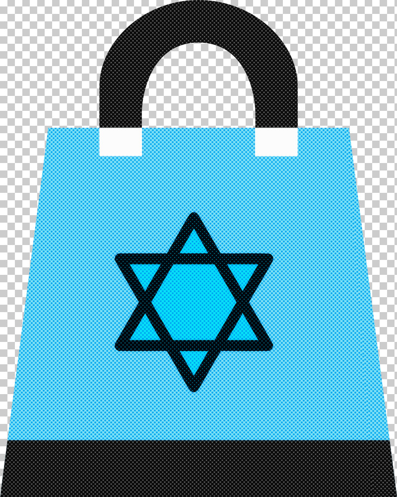 Happy Hanukkah PNG, Clipart, Aqua, Bag, Blue, Electric Blue, Handbag Free PNG Download