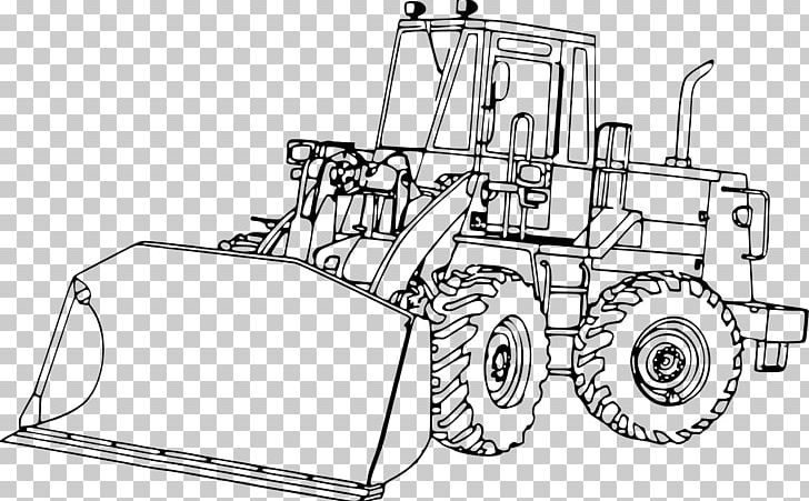John Deere Loader Tractor PNG, Clipart, Angle, Auto Part, Black And White, Bucket, Bulldozer Free PNG Download