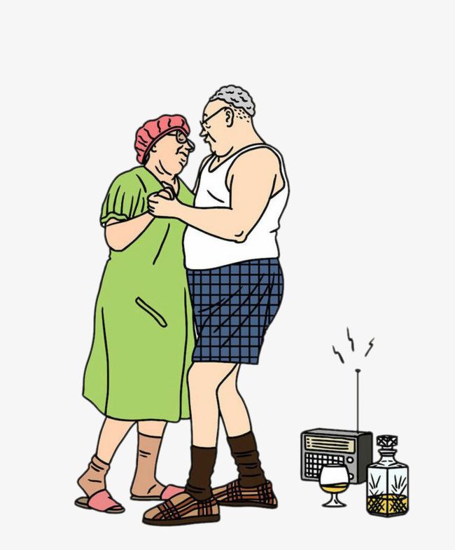 Dancing Old Couple PNG, Clipart, Couple, Couple Clipart, Dancing, Dancing Clipart, Elderly Free PNG Download