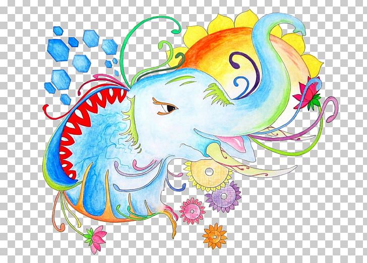 Drawing Elephant Watercolor Painting Sketch PNG, Clipart, Abstract Art, Animals, Art, Child Art, Color Free PNG Download