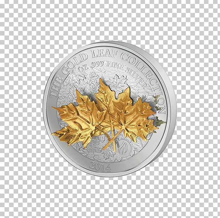 Gold Leaf Silver Maple Leaf Coin PNG, Clipart, 3 D, Buckeyes, Carat, Coin, Coin Collecting Free PNG Download