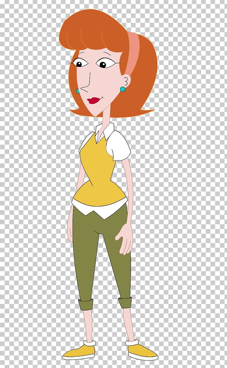 Linda Flynn-Fletcher Candace Flynn Phineas Flynn Ferb Fletcher Lawrence Fletcher PNG, Clipart, Abdomen, Arm, Boy, Cartoon, Child Free PNG Download