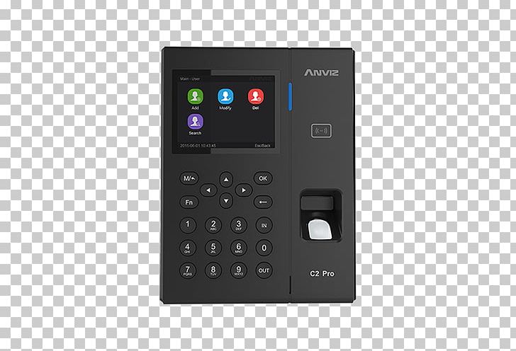 Radio-frequency Identification Access Control Fingerprint Time And Attendance Biometrics PNG, Clipart, Access Control, Anviz, Biometrics, C 2, Electronic Device Free PNG Download