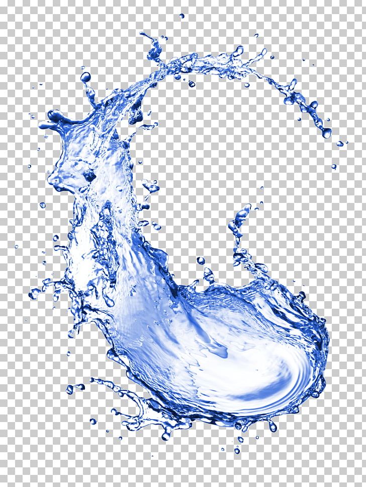Water Splash Png Clipart Black And White Blue Clip Art Drawing Drop Free Png Download
