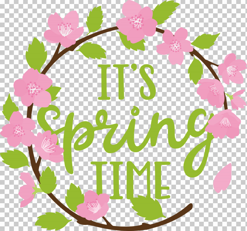 Spring Time Spring PNG, Clipart, Cut Flowers, Floral Design, Flower, Happiness, Leaf Free PNG Download