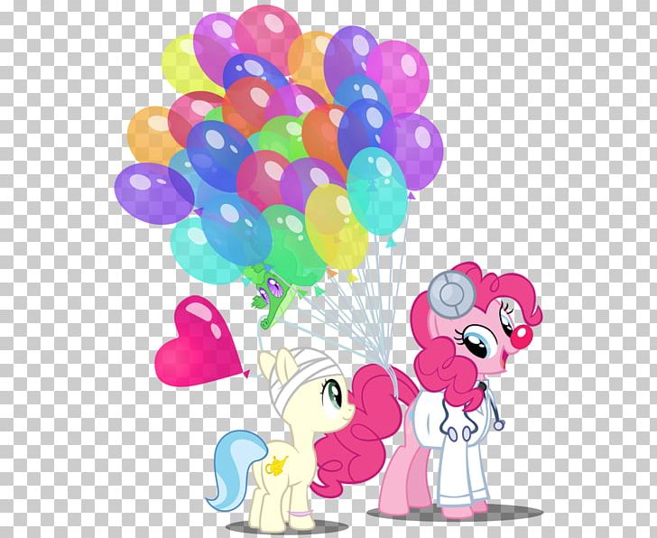 Pinkie Pie Pony BronyCon Balloon Dress PNG, Clipart, Art, Balloon, Deviantart, Fictional Character, Flower Free PNG Download