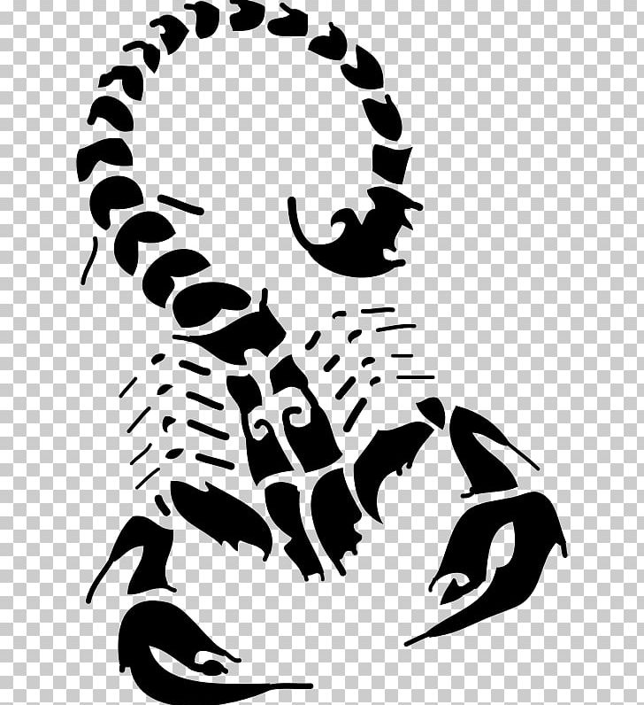 biomechanical scorpion tattoo