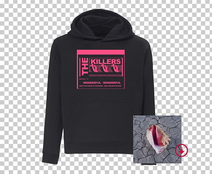 Hoodie T-shirt Wonderful Wonderful The Killers Album PNG, Clipart, Album, Brand, Clothing, Hood, Hoodie Free PNG Download