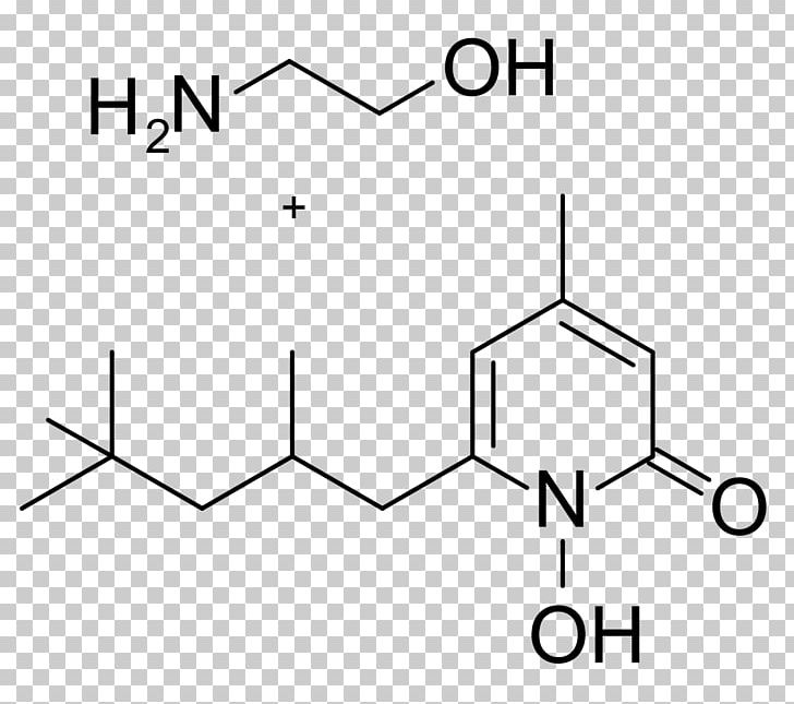 Piroctone Olamine Ethanolamine Dandruff Ciclopirox Itch PNG, Clipart, Active Ingredient, Angle, Area, Black, Black And White Free PNG Download