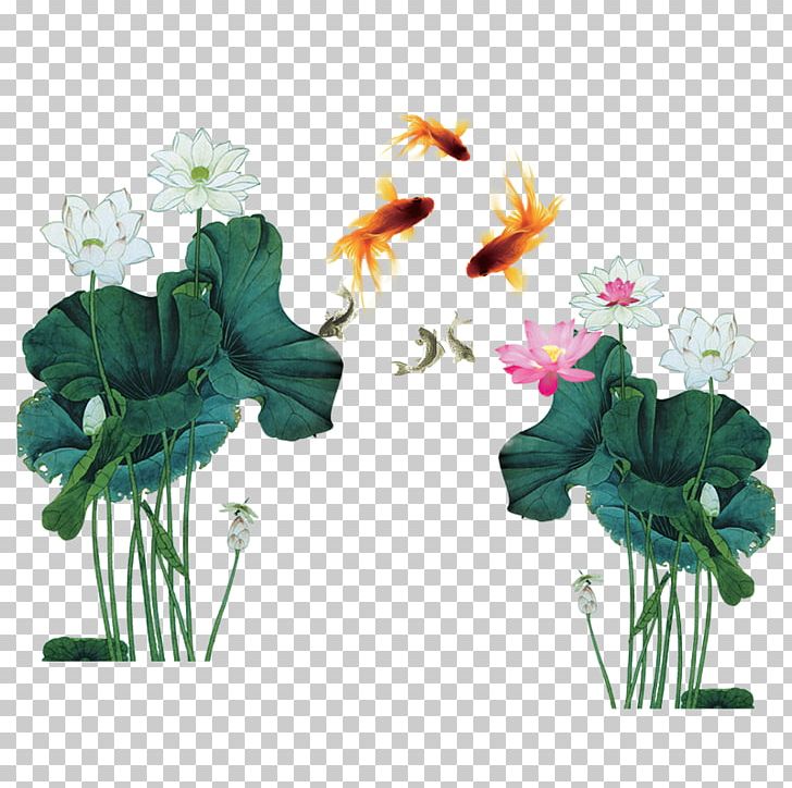 Mid-Autumn Festival Nelumbo Nucifera PNG, Clipart, Aquarium Fish, Artificial Flower, Cut Flowers, Designer, Element Free PNG Download