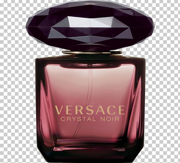 Perfume Crystal Noir Versace Eau De Toilette Crystal Noir / Versace EDT Mini 0.17 Oz PNG, Clipart, Cosmetics, Donatella Versace, Eau De Parfum, Eau De Toilette, Magenta Free PNG Download