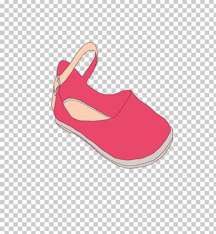 Pink Sandal Shoe PNG, Clipart, Adobe Illustrator, Clothing, Download, Encapsulated Postscript, Footwear Free PNG Download