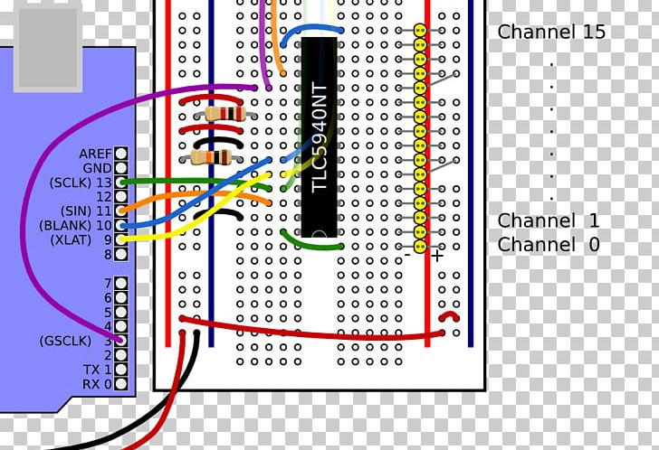 Arduino Pulse-width Modulation Light-emitting Diode Serial Peripheral Interface Bus Integrated Circuits & Chips PNG, Clipart, Angle, Arduino, Area, Diagram, Electronic Circuit Free PNG Download