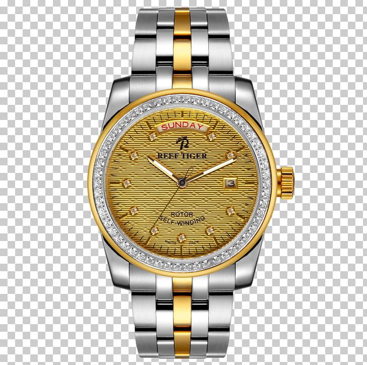 Gold Watch Strap Time PNG, Clipart, Automatic Watch, Brand, Clock Face, Clothing Accessories, Formal Wear Free PNG Download
