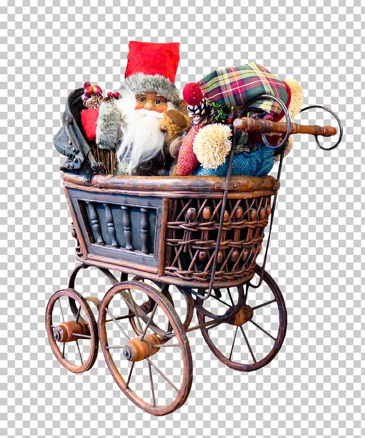 Santa Claus Christmas Gift Christmas Day PNG, Clipart, Baby Transport, Basket, Birthday, Cart, Christmas Free PNG Download