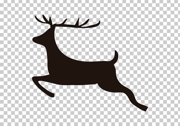 Reindeer Silhouette Antler PNG, Clipart, Antler, Black And White, Cartoon, Deer, Desktop Wallpaper Free PNG Download