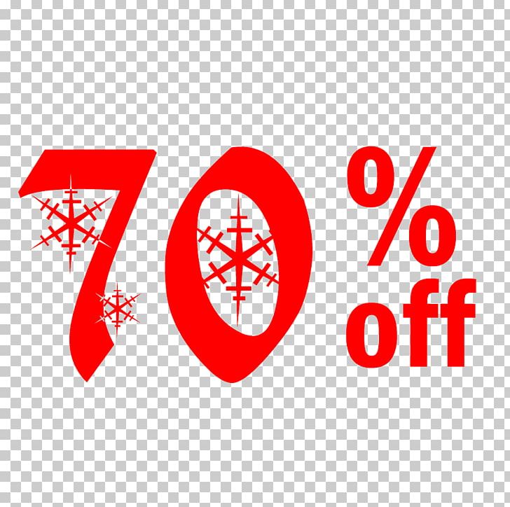 Snow Christmas Sale 70% Off Discount Tag. PNG, Clipart, Area, Bigbox Store, Brand, January, Line Free PNG Download