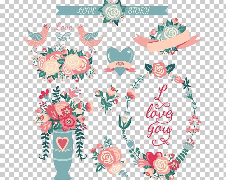 Wedding Flowers And Birds PNG, Clipart, Bird, Birdandflower Painting, Birds, Christmas Decoration, Clip Art Free PNG Download