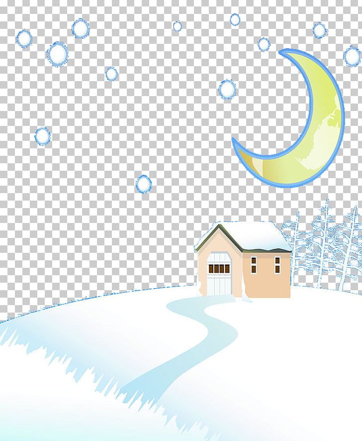 Night Moonlight Winter PNG, Clipart, Angle, Area, Blue, Computer Wallpaper, Daytime Free PNG Download