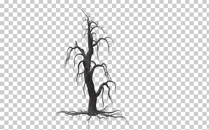 Tree Drawing Monochrome PNG, Clipart, Art, Artwork, Black And White, Branch, Creepy Free PNG Download