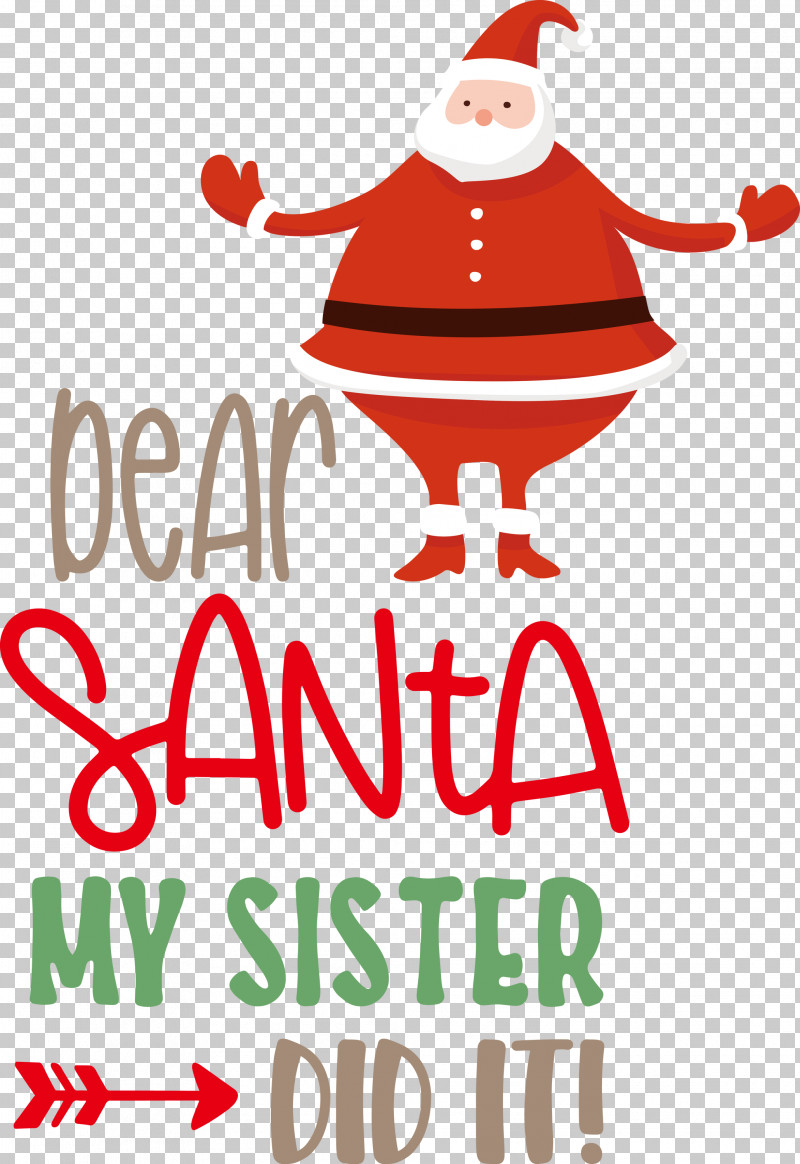 Dear Santa Christmas Santa PNG, Clipart, Christmas, Christmas Day, Christmas Ornament, Christmas Ornament M, Christmas Tree Free PNG Download