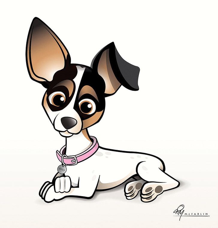 Jack Russell Terrier Chihuahua Puppy Cartoon PNG, Clipart, Animated, Art, Carnivoran, Cartoon, Chihuahua Free PNG Download