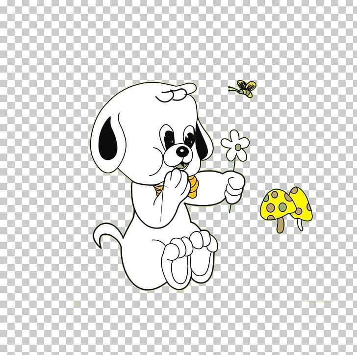 Dog Puppy Cuteness Illustration PNG, Clipart, Animal, Animals, Area, Art, Black And White Free PNG Download